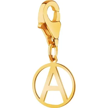 Přívěsek Zlatý přívěsek charms - písmeno A - Z-733 A.03