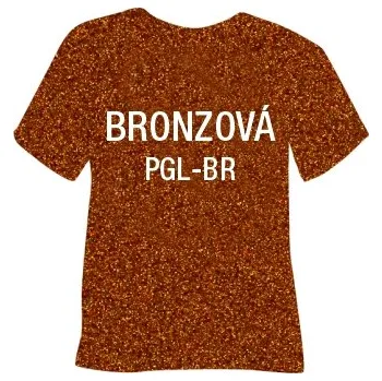 Řezačka papíru Glitrová hrubá nažehlovací fólie POLI-TAPE Craft - bronzová