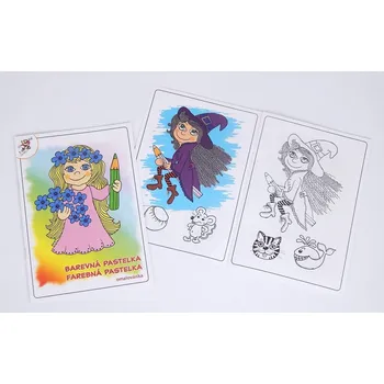 omalovánky Mičánek Omalovánky A4 Barevná pastelka / PO2229MIK 49838