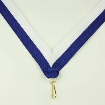 Stuha na medaili, modrobílá