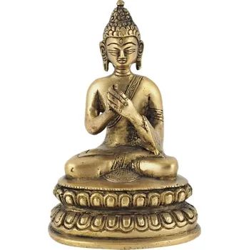 Soška kovová Buddha 14 cm 03