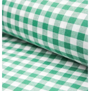 Dekorační látka - Kanafas zelený bez obšití 140