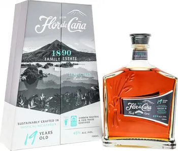Rum Flor de Caña 19 y.o. 45 % 0,7 l dárkové balení