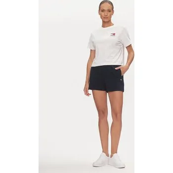 Tommy Jeans Sportovní kraťasy New Cls DW0DW17772 Tmavomodrá Relaxed Fit XXS