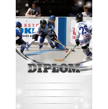 Hokejbalový diplom A5