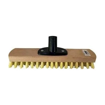 Drátěný kartáč BBB 673 kartáč ruční na drhnutí s úchytem 300x62mm,vlákno NYLON 22mm KAR RUC 673 001