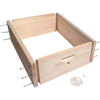 Včelí nástavek Langstroth 1/2 - 147 mm nesmontovaný, Borovice vejmutovka - 1 ks