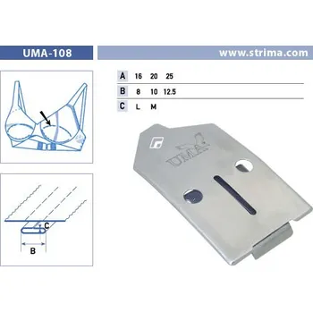 Texi Zakladač pro dvojjehlové šicí stroje UMA-108 16/8 M