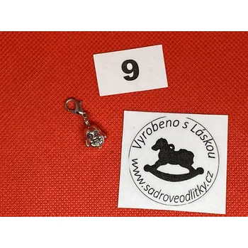 HandMade by VeJa Přívěšek s karabinkou č.9