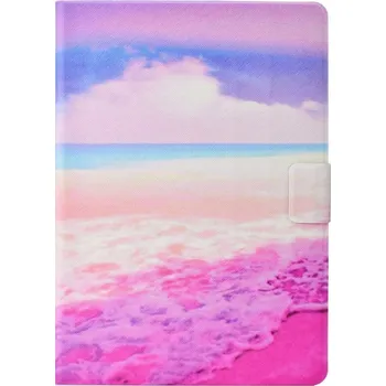 Pouzdro na tablet VSECHNONAMOBIL 69554 ART Zaklápěcí pouzdro pro Lenovo Tab P12 PINK BEACH