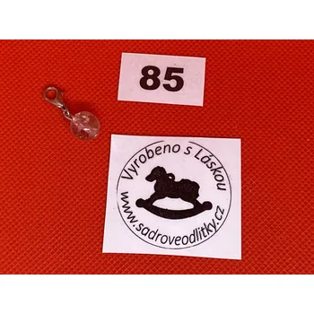 HandMade by VeJa Přívěšek s karabinkou č.85