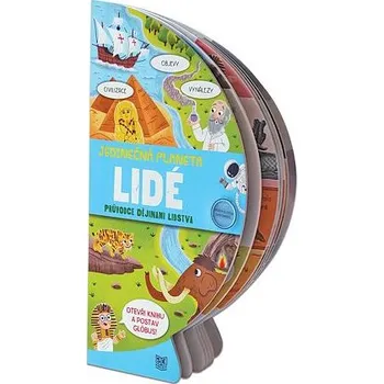 plyšák Pexi Knížka rozkládací globus - Lidé