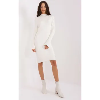 Dámské šaty Pletené minišaty Badu smetanové EU velikost: Univerzální