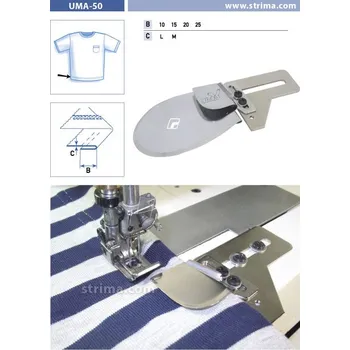 Příslušenství k šicímu stroji Texi Zakladač podvíjející pro šicí stroje UMA-50 25 M