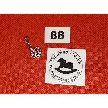 HandMade by VeJa Přívěšek s karabinkou č.88