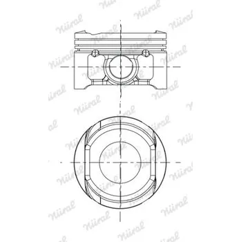 Píst motoru Píst FEDERAL MOGUL 87-437700-00