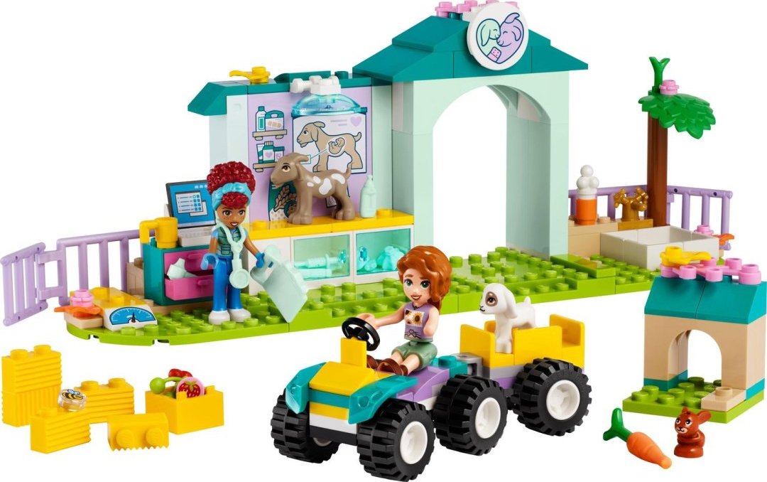 foto Stavebnice LEGO LEGO Friends 42632 Veterinární klinika pro zvířátka z farmy
