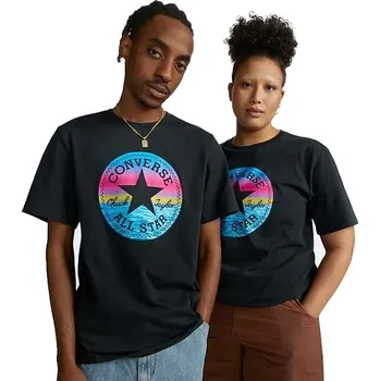 Pánské tričko tričko Converse Go-To Coastal All Start/10024948 - A02/Black XXS