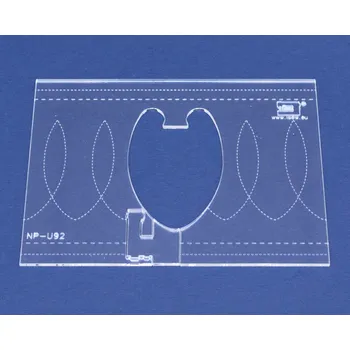 ISew Quiltovací pravítko bordura smyčky NP-U92