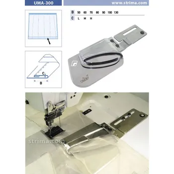 Příslušenství k šicímu stroji Texi Zakladač speciální pro šicí stroje UMA-300 70 M
