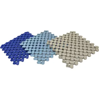 Rohožka Modrá bazénová rohož FLOMA Lagoon - 21,7 x 21,7 x 0,8 cm