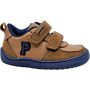 Dívčí obuv Barefoot kožené tenisky DEXTER BROWN, Protetika Velikost: 32