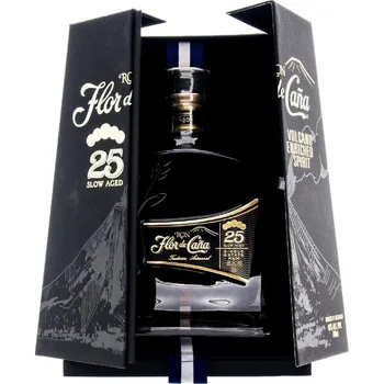 Rum Flor de Caña 25 YO „Volcano enriched” 0,7l 40% GB