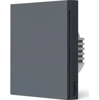 vypínač AQARA Smart Wall Switch H1(With Neutral, Single Rocker), šedý