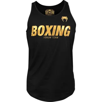 Pánské tílko Pánské tílko Venum Boxing VT - Black/Gold Velikost: XXL