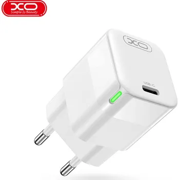 XO CE06 nabíječka s výstupem USB-C PD / 30W / bílá