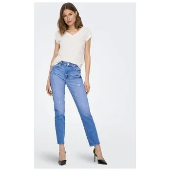 ONLY T-Shirt Free 15287041 Bílá Regular Fit XL