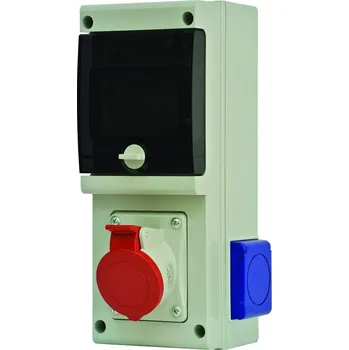 Rozvaděč SCAME Skříň 1x16A 5P 2x230V jištěná 632.1W-011