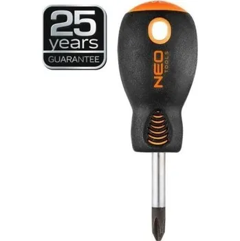 Šroubovák NEO TOOLS Šroubovák křížový PH2 x 38,0mm S2 | 100mm, 04-023