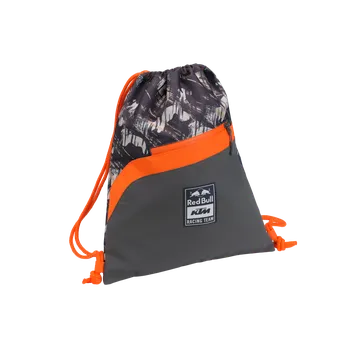 a Textilní taška / textilní vak KTM RED BULL RB KTM DRIFT DRAWNSTRING BAG šedá/oranžová