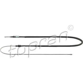 Lanko parkovací brzdy Lanovod parkovací brzdy TOPRAN 721 672