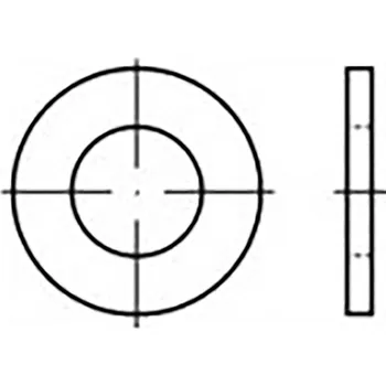 podložka podložka 2.2 mm 5 mm ocel 200 ks TOOLCRAFT TO-6853608