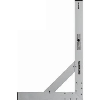 Úhloměr SCHEDPOL Stavební úhelník 40x60 s příčkou