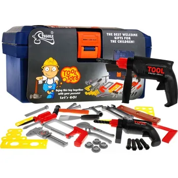 Hra na obchod RKToys Dětské nářadí v kufříku-