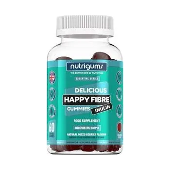 Přírodní produkt Nutrigums Limited Happy Fibre Inulin 60 gummies