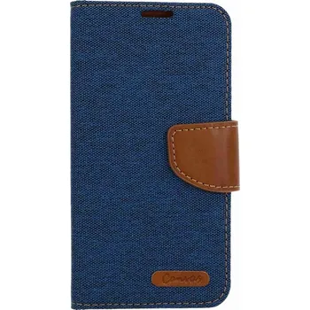 Pouzdro na mobilní telefon Pouzdro Samsung A40 knížkové modré tmavé (kryt neboli obal na Samsung A40)