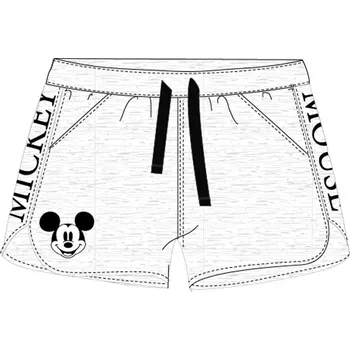 Minnie Mouse - licence Dívčí kraťasy - Minnie Mouse 52079511, světle šedý melír Barva: Šedá, Velikost: 152