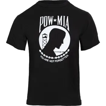 Pánské tričko ROTHCO Triko POW/MIA ČERNÉ velikost: S