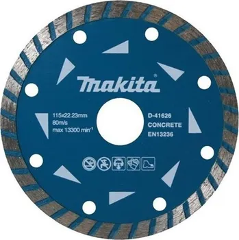 Řezný kotouč Diamantový kotouč Universal Turbo 115 mm D-41626