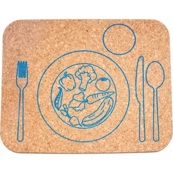 prostírání KORKII Korkové prostírání ZELENINKA 36,5 x 29,5 cm