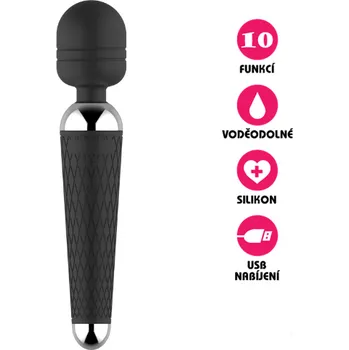 Vibrátor VšeNaSex.cz Masážní vibrátor Dream Wand Massager černý