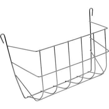 krmítko pro hospodářská zvířata Závěsné jesle pozinkované - 27 cm velké
