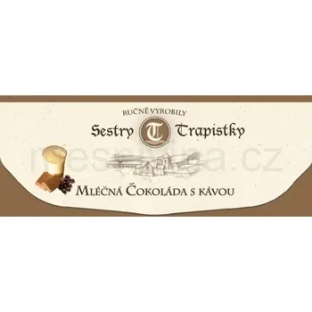 Cukrovinka Mléčná čokoláda s kávou 120g (Čokoláda od sester Trapistek)