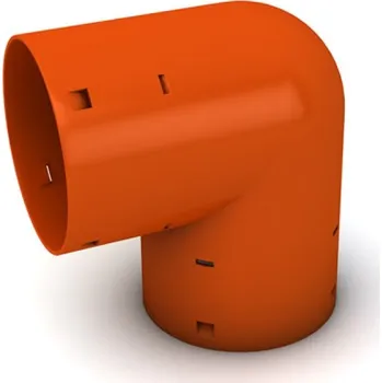 Kanalizační potrubí Koleno drenážní 90° DN 200