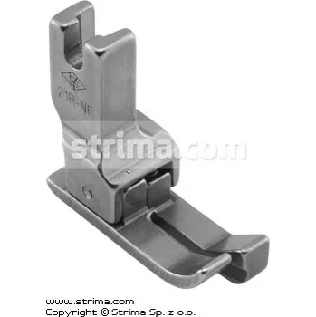 Texi Patka kompenzační jehelní podávání pro šicí stroje, pravá 0.8mm 21R-NF 1/32