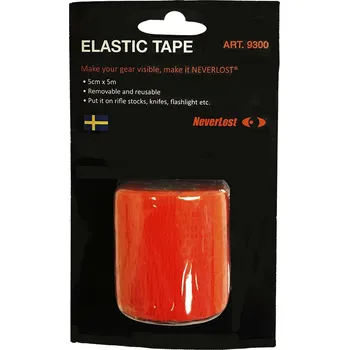 Lepicí páska Elastická páska NEVERLOST oranžová